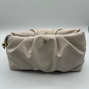 Victoria's Secret VS Signature cream pouch